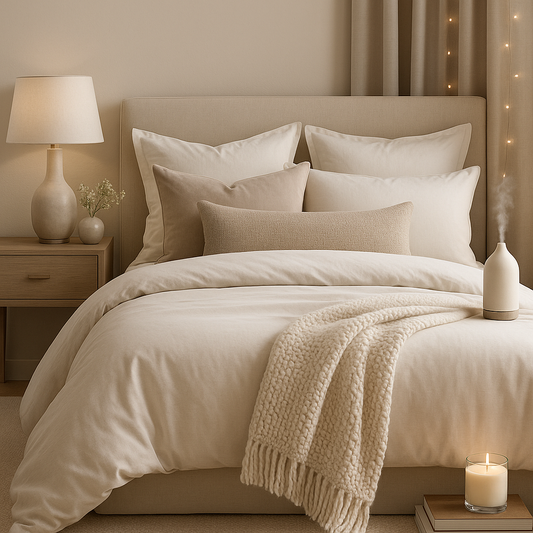 How to make a bed / bedroom cosy