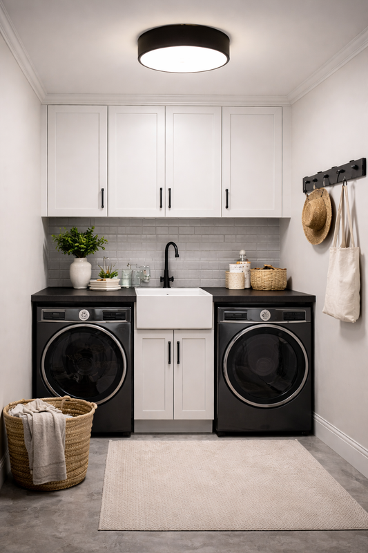 Ideal Lighting Set up for a Utility Room